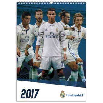 Football Poster Calendrier - Real Madrid, Calendrier Officiel 2017 ...