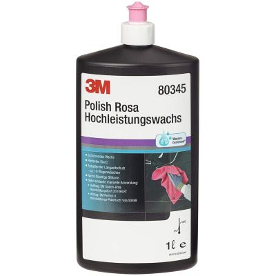 3M - 80345 - Pâte à Polir - Cire de Brillance - Rose