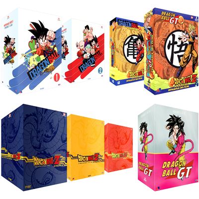 Dragon Ball Z + DB + DB GT + DB Super + Films et OAV - 11 Coffrets