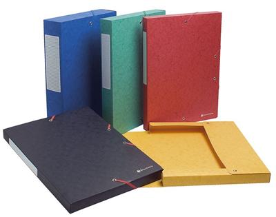 Boîte Exacompta de Classement Exabox dos 25mm Scotten assorties