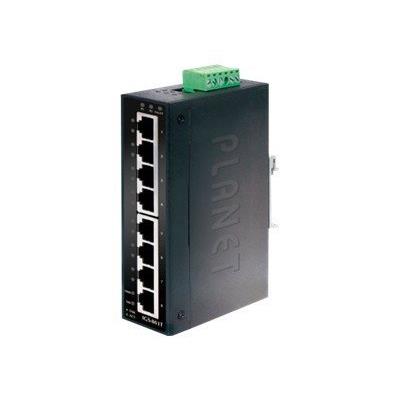 PLANET IGS-801T - switch - 8 poorten - monteerbaar op DIN-rails
