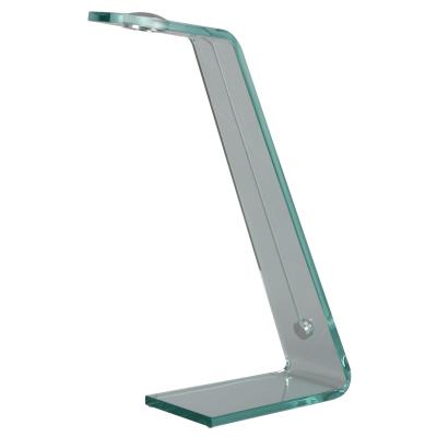Lampe de bureau en verre (7W), L 330 x l 130 x H 510 mm -PEGANE-