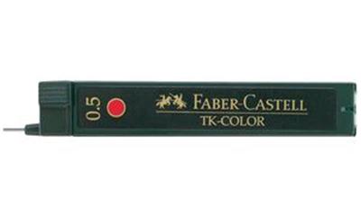 Faber-Castell - Lot de 12 - mines fines de couleur 9085-B TK-COLOR, 0,5mm