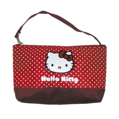 MT Créations - Pochette trousse - Hello Kitty : Rouge