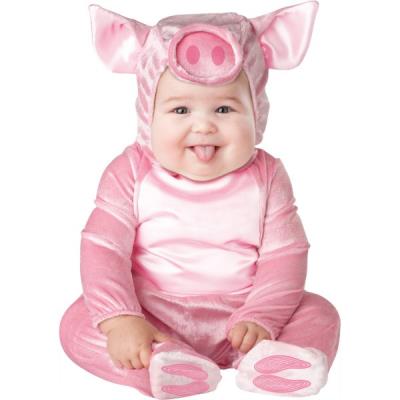 Déguisement de cochon rose pour bébé - 12-18 mois