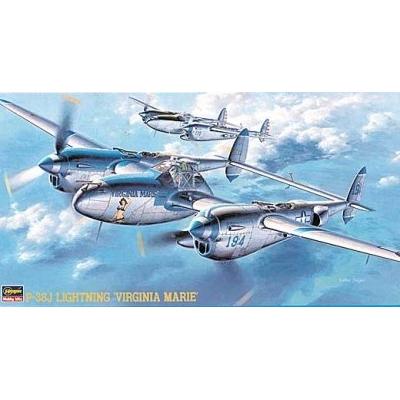 P-38J LIGHTNING 1-48 BY HASEGAWA
