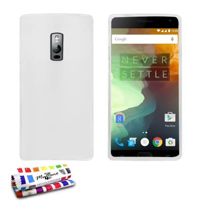 Coque Souple Ultra-Slim Le Glossy Hybrid Blanc pour ONE PLUS TWO