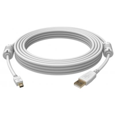 Vision Techconnect - Câble Usb - Usb À 4 Broches, Type A (M) - Mini-Usb Type B À 4 Broches (M) - 1 M ( Usb / Usb 2.0 ) - Blanc