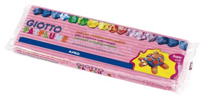 OMYACOLOR P&acirc;te &agrave; modeler pat'plume rose - Pain de 350g