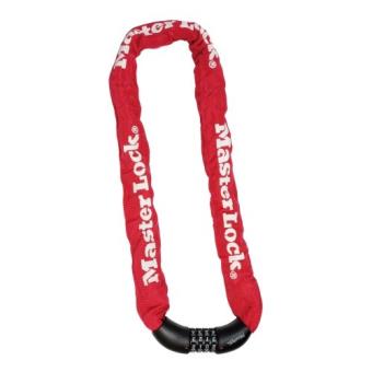 Master lock chaine en acier serrure à code intégrée 90 cm - coloris aléatoire - 1