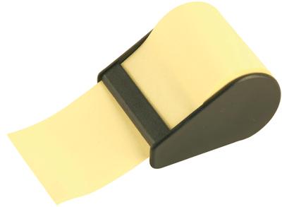 Majuscule - Rouleau Note Repositionnable 60mmx10m Jaune Pastel