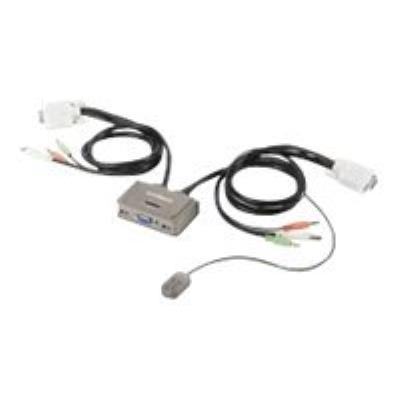 Edimax EK-2U2CA - KVM / audioschakelaar - 2 poorten - desktop
