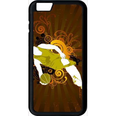 Coque apple iphone 6+ plus basketball vector