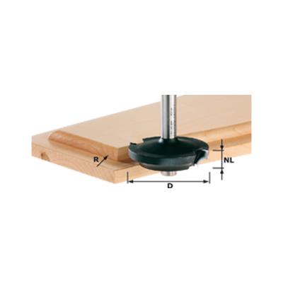Fraise D'Affleurage Avec Roulement Hw D42.7/Nl13/R6 Festool 491138