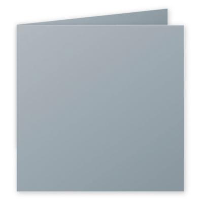 Pollen Carte 210g pliée 160x160 argent pqt 25