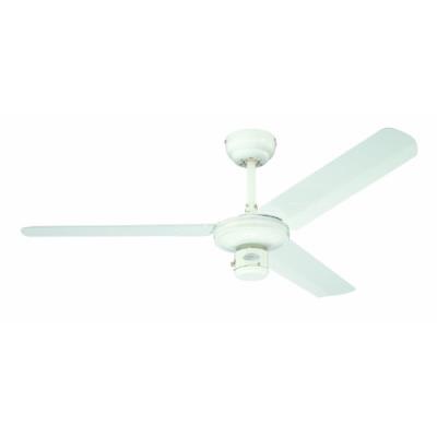 Ventilateur de plafond industrielle 3 pales westinghouse blanc (ø) 122 cm 78337-40