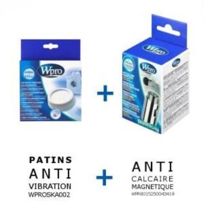 WPRO Anti-calcaire + patins vibrations