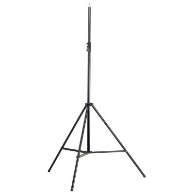 Accessoires sonorisation K&M 21411-400-55 PIED DE MICROPHONE DROIT TELESCOPIQUE 2M EMBASE TREPIED NOIR pieds de micros