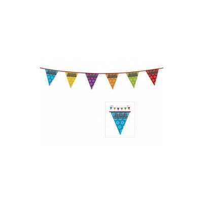Guirlande fanions Joyeux anniversaire