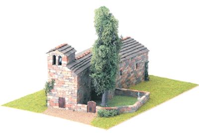 Maquette eglise romanica 4 domus kits