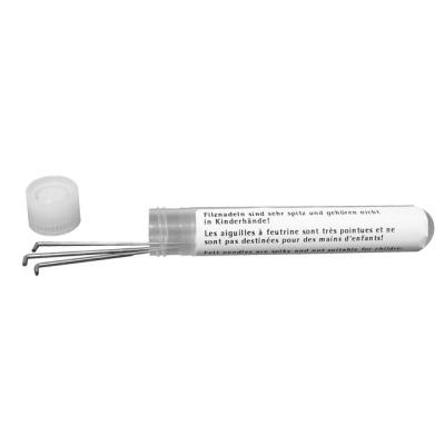 Aiguille pour feutrer - Ø gros - Lg 78 mm - 3 pièces