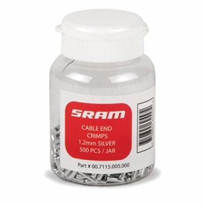 Sram w005000 extrémité du câble de dérailleur argent 1,2 mm