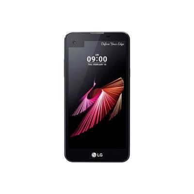 LG X screen K500N - zwart - 4G LTE - 16 GB - GSM - smartphone