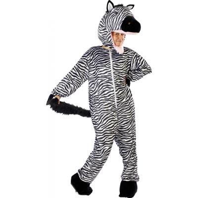 Costume de Zèbre en fourrure synthétique