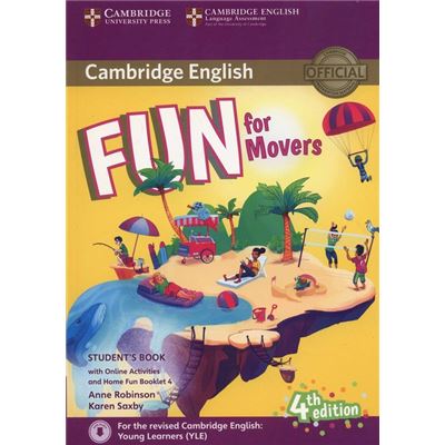 Fun For Movers Students Book With Online
