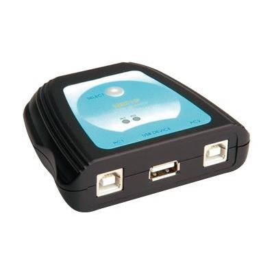 Secomp VALUE Manual USB 2.0 Switch - gedeelde switch voor USB-randapparatuur - 4 poorten - desktop