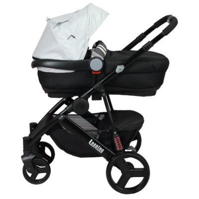 poussette trio oakland 2 black collection