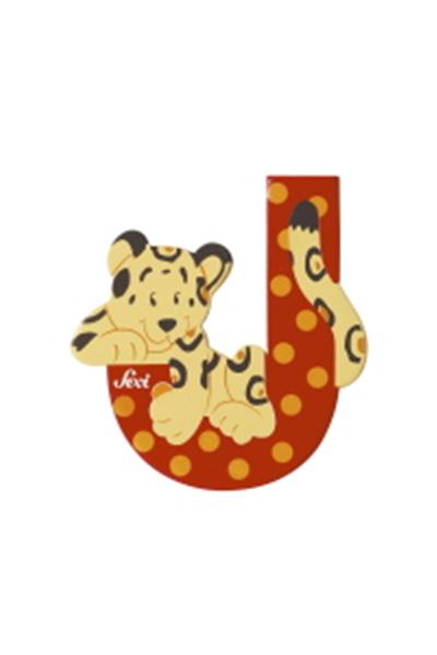 Lettre décorative Zoo J