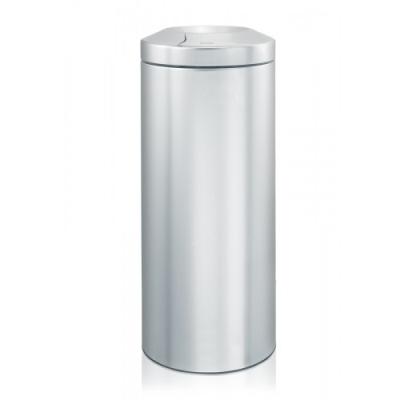 BRABANTIA 378621 CORBEILLE PARE-FLAMME 30 L MATT INOX