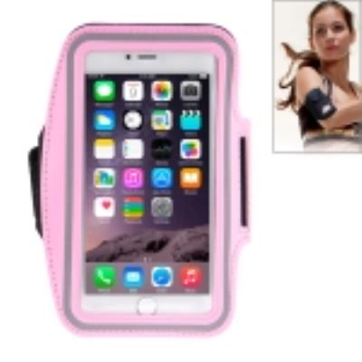 Iphone 6 Plus : Coque Brassard Sport Rose