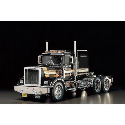 Tamiya - 56336 - radio commande - camion - king hauler noir