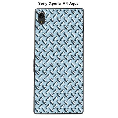 Coque Sony Xpéria M4 Aqua - Métal couleur Aquamarine
