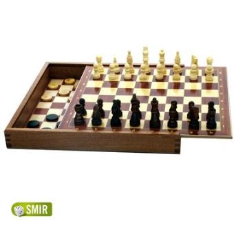 COFFRET JEUX DE Dames et Echecs EUR 52,70 - FR