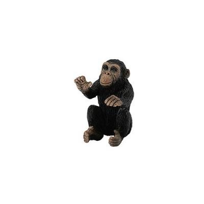 Figurines Collecta - Singe - Chimpanzé : Bébé câlinant