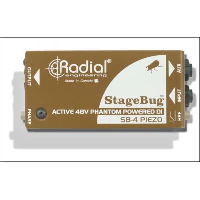 Périphériques Analogiques RADIAL STAGEBUG-4 PIEZO Passive