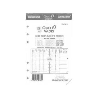 Quo vadis - quo vadis recharge 2013 14 pour organiseur compactimer 122007q - 1
