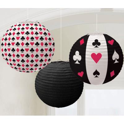 Lanternes casino (x3)