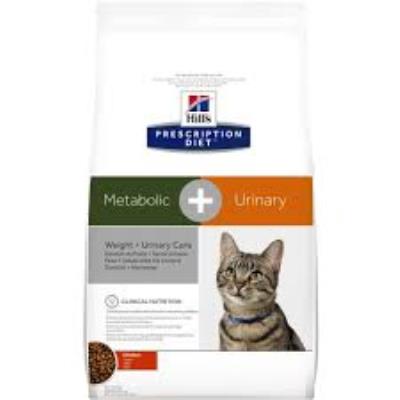 Hill's Prescription Diet Metabolic + Urinary Feline Dry 4kg