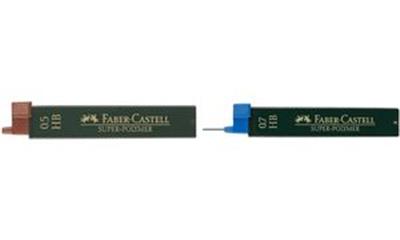 Mines de crayon Faber Castell Super polymère 12 pcs 0.35 mm H - vue 2