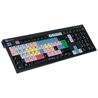 Logickeyboard Lkb-Mcom4 Bjpu-De-Avid Pour Media Composer Logiclight Pc Noir Avec Clavier