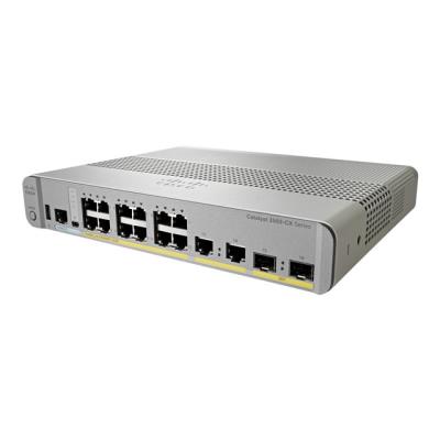 Cisco Catalyst 3560CX-12PC-S - switch - 12 poorten - Beheerd - rack-uitvoering