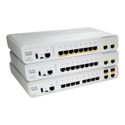 Cisco Catalyst Compact 2960CPD-8TT-L - switch - 8 poorten - Beheerd