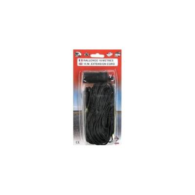 Câble rallonge 10m avec fusible 8a