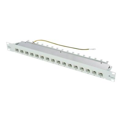 Telegärtner MPP16-HS K Cat. 6A - patchpaneel - 1U