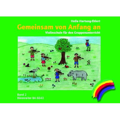 Partitions classique BARENREITER HARTUNG-EHLERT HELLA - GEMEINSAM VON ANFANG AN VOL.2 - VIOLON Violon