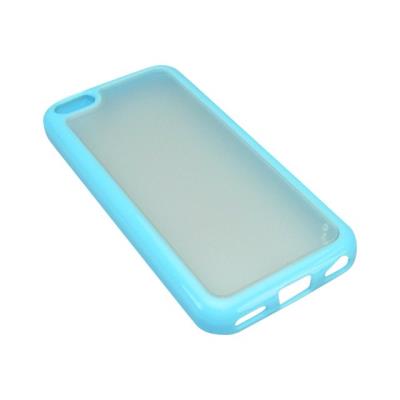 Sandberg Design Cover hard+soft frame - Beschermende bedekking voor mobiele telefoon - blauw - voor Apple iPhone 5c